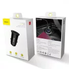 Baseus Circular Autós Töltő 30W - 2x USB-A - 5A - QC 3.0