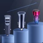 Baseus Magic Series Autós Töltő 45W - 2x USB-A - Fekete