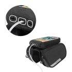 Wozinsky Kerékpáros Táska Levehető Telefontartóval 1.5L - Fekete