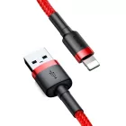 Baseus Cafule USB-A - Lightning Kábel - 3m 2A - Piros