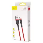 Baseus Cafule USB-A - Lightning Kábel - 3m 2A - Piros