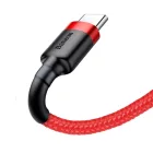 Baseus Cafule USB-A - USB-C Kábel - 3m 2A - Piros