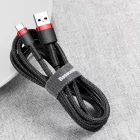 Baseus Cafule USB-A - USB-C Kábel - 3m 2A - Piros