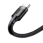 Baseus Cafule USB-A - USB-C Kábel - 3m 2A - Fekete-Szürke