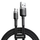 Baseus Cafule USB-A - Micro USB Kábel - 3m 2A - Fekete-Szürke