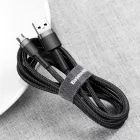 Baseus Cafule USB-A - Micro USB Kábel - 3m 2A - Fekete-Szürke