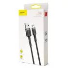 Baseus Cafule USB-A - Micro USB Kábel - 3m 2A - Fekete-Szürke
