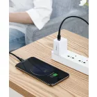 Baseus Cafule USB-C - Lightning Kábel - 1m 18W PD - Fekete-Szürke