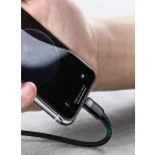 Baseus Cafule USB-C - Lightning Kábel - 1m 18W PD - Fekete-Szürke