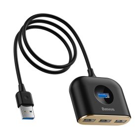 Baseus Square Round USB Hub - USB 3.0 - 1x USB 3.0 + 3x USB 2.0 - 1m   Baseus Square Round USB Hub - USB 3.0 - 1x USB 3.0 + 3x USB 2.0 - 1m