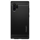 Samsung Galaxy Note 10+ Plus Tok - Spigen Rugged Armor - Fekete
