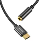 Baseus L54 Audio Adapter - USB-C - 3,5 mm Mini Jack - DAC 24 bit 48 KHz - Fekete