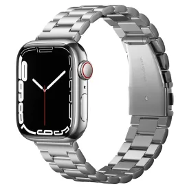   Apple Watch (42/44/45/49mm) Óraszíj - Spigen Modern Fit - Ezüst