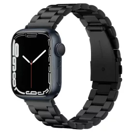   Apple Watch (42/44/45/49mm) Óraszíj - Spigen Modern Fit - Fekete
