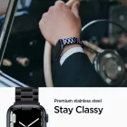 Apple Watch (42/44/45/49mm) Óraszíj - Spigen Modern Fit - Fekete