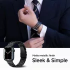 Apple Watch (42/44/45/49mm) Óraszíj - Spigen Modern Fit - Fekete