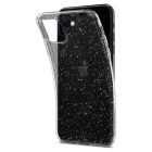 iPhone 11 Tok - Spigen Liquid Crystal Glitter - Átlátszó-Ezüst