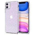 iPhone 11 Tok - Spigen Liquid Crystal Glitter - Átlátszó-Ezüst
