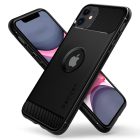 iPhone 11 Tok - Spigen Rugged Armor - Fekete