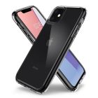 iPhone 11 Tok - Spigen Ultra Hybrid - Átlátszó
