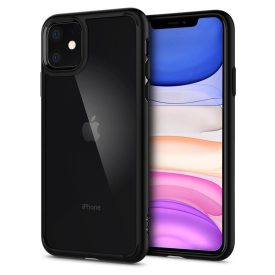 iPhone 11 Tok - Spigen Ultra Hybrid - Fekete iPhone 11 Tok - Spigen Ultra Hybrid - Fekete