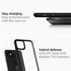iPhone 11 Tok - Spigen Ultra Hybrid - Fekete