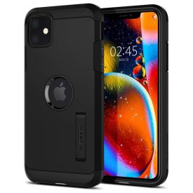 iPhone 11 Tok - Spigen Tough Armor - Fekete iPhone 11 Tok - Spigen Tough Armor - Fekete