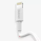 Dudao USB-A - Lightning - 1m 3A - Fehér