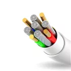Dudao USB-A - Lightning - 1m 3A - Fehér
