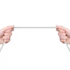 Dudao USB-A - Lighning Kábel - 1m 2.4A - Fehér