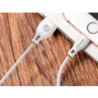 Dudao USB-A - Lighning Kábel - 2m 2,1A - Fehér