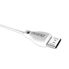 Dudao USB-A - micro USB Kábel - 1m 2.4A - Fehér