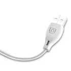 Dudao USB-A - micro USB Kábel - 1m 2.4A - Fehér