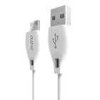 Dudao USB-A - micro USB Kábel - 2m 2.4A - Fehér