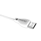 Dudao USB-A - micro USB Kábel - 2m 2.4A - Fehér
