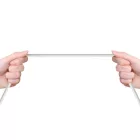 Dudao USB-A - micro USB Kábel - 2m 2.4A - Fehér