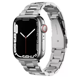   Apple Watch (38/40/41mm) Óraszíj - Spigen Modern Fit - Ezüst