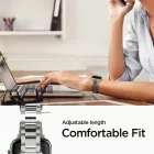 Apple Watch (38/40/41mm) Óraszíj - Spigen Modern Fit - Ezüst
