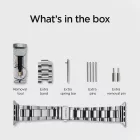 Apple Watch (38/40/41mm) Óraszíj - Spigen Modern Fit - Ezüst