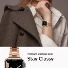 Apple Watch (38/40/41mm) Óraszíj - Spigen Modern Fit - Rose Gold