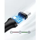 UGREEN USB-A - USB-C Kábel - 1m 2A - Fekete