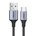 Ugreen USB-A - USB-C Kábel - 0.5m 3A - Fekete