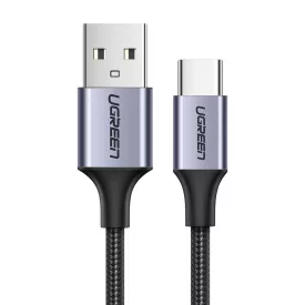 Ugreen USB-A - USB-C Kábel - 0.5m 3A - Fekete