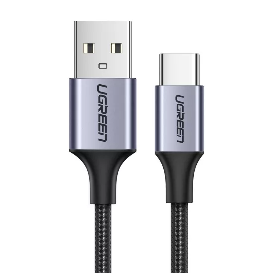 Ugreen USB-A - USB-C Kábel - 0.5m 3A - Fekete