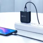 Ugreen USB-A - USB-C Kábel - 0.5m 3A - Fekete