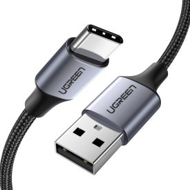 Ugreen USB-A - USB-C Kábel - 1m 3A - Fekete Ugreen USB-A - USB-C Kábel - 1m 3A - Fekete