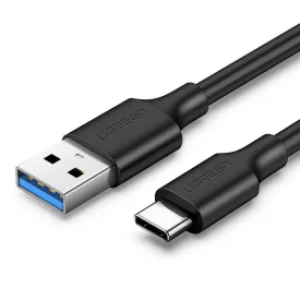 Ugreen US184 USB-A 3.0 - USB-C Kábel - 1m 3A - Fekete