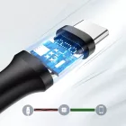 Ugreen US184 USB-A 3.0 - USB-C Kábel - 1m 3A - Fekete
