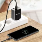 Ugreen US184 USB-A 3.0 - USB-C Kábel - 1m 3A - Fekete