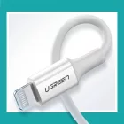 Ugreen USB-C - Lightning MFi Kábel -1m 3A 20W - Fehér
